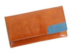 Renato Balestra Leather Women Purse/Wallet Brown Orange-5563