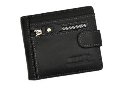 Wild Things Only Unique Leather Wallet Black-4365
