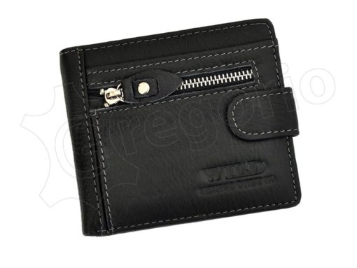 Wild Things Only Unique Leather Wallet Black-4367
