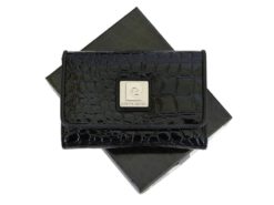 Pierre Cardin Women Leather Purse Medium Size Beige-6177
