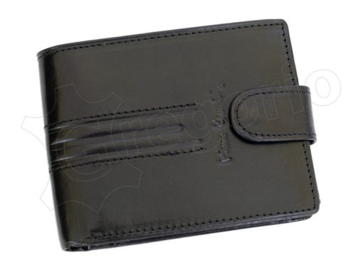 Pierre Cardin Man Leather Wallet Dark Brown-4809