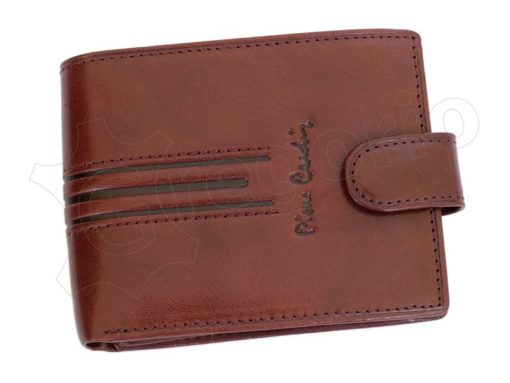 Pierre Cardin Man Leather Wallet Dark Brown-4804