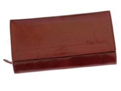Pierre Cardin Women Leather Wallet/Purse Dark Red-5997