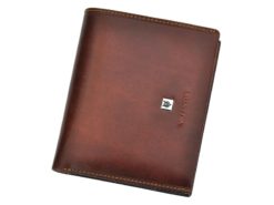 Leather Wallet Black Valentini Gino-4343