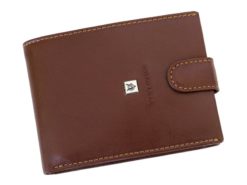 Gino Valentini Man Leather Wallet Brown-6680