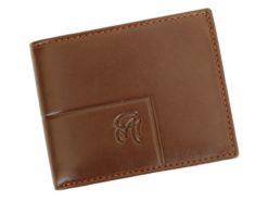 Gai Mattiolo Man Leather Wallet Small size Green-6288