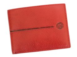 Gai Mattiolo Man Leather Wallet Red-6567