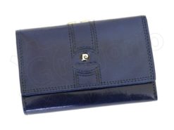 Pierre Cardin Women Leather Purse Blue-6666