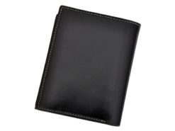 Leather Wallet Black Valentini Gino-4336