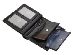Leather Wallet Black Valentini Gino-4332