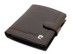 Pierre Cardin Man Leather Wallet Dark Brown-6715
