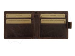 Wild Things Only Unique Leather Wallet Brown-4372