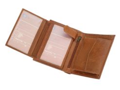 Bellugio Man Leather Wallet Brown-6605