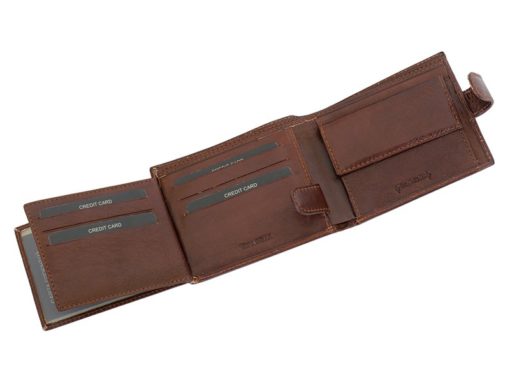 Leather Wallet Black Valentini Gino-4307