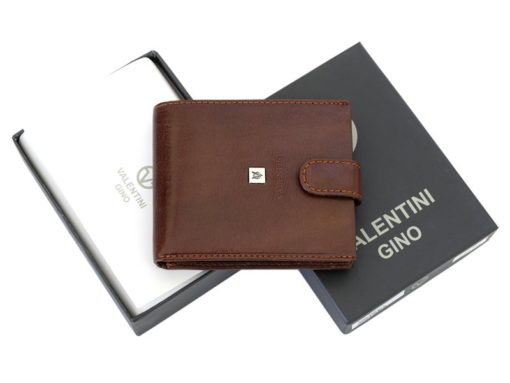 Leather Wallet Brown Valentini Gino-4328