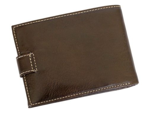 Gino Valentini Man Leather Wallet Brown-6676