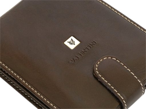 Gino Valentini Man Leather Wallet Black-6698