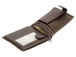 Gino Valentini Man Leather Wallet Brown-6684