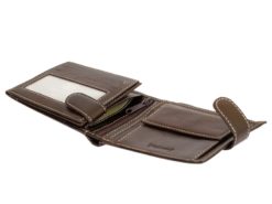 Gino Valentini Man Leather Wallet Black-6688