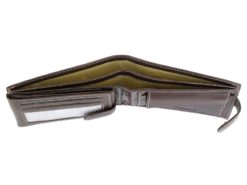 Gino Valentini Man Leather Wallet Black-6686
