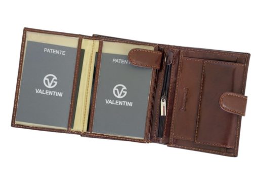 Gino Valentini Man Leather Wallet Brown-4526