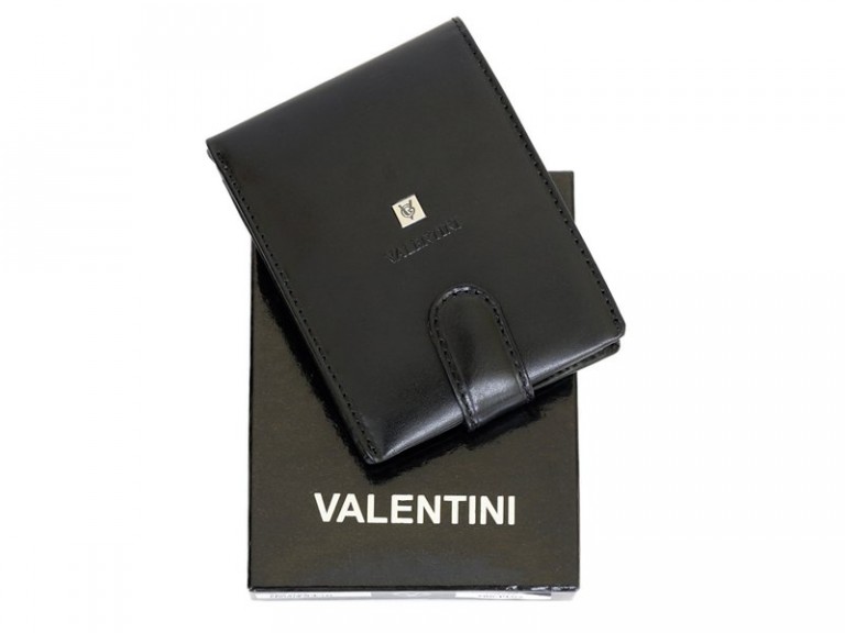 Gino Valentini Man Leather Wallet Black | Wallets.ie