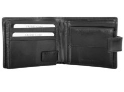 Z.Ricardo Man Leather Wallet Black-6596