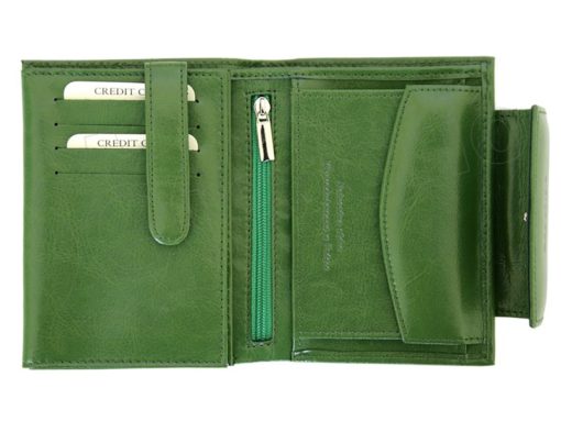 Z. Ricardo Woman Leather Wallet Green-4561