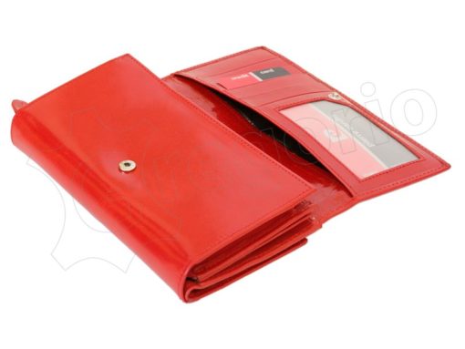 Pierre Cardin Women Leather Wallet/Purse Dark Red-5999