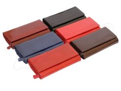 Pierre Cardin Women Leather Wallet/Purse Dark Red-6009