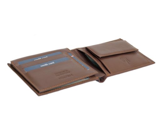 Gai Mattiolo Man Leather Wallet Blue-6236