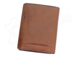 Pierre Cardin Man Leather Wallet Dark Brown-4937