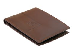 Gai Mattiolo Man Leather Wallet with coin pocket Green-6366