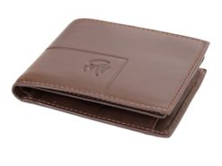 Gai Mattiolo Man Leather Wallet Small size Green-6285