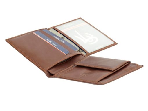 Gai Mattiolo Man Leather Wallet Small size Green-6293