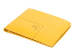 Gai Mattiolo Man Leather Wallet Yellow-6310