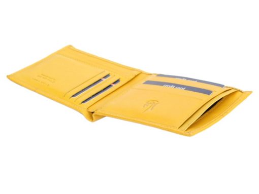 Gai Mattiolo Man Leather Wallet Yellow-6301