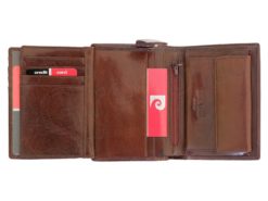 Pierre Cardin Man Leather Wallet Brown-4977