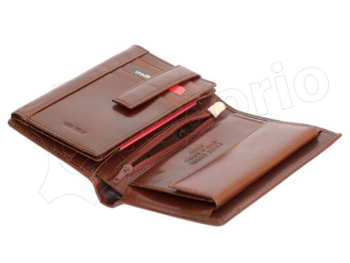 Pierre Cardin Man Leather Wallet Brown-4978