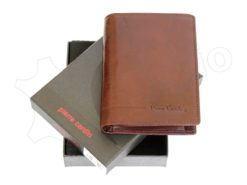 Pierre Cardin Man Leather Wallet Brown-4973