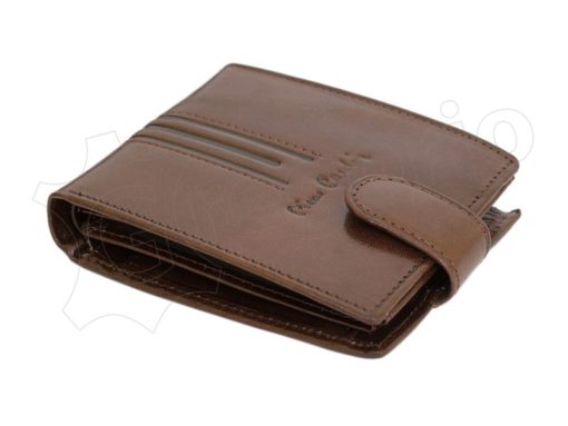 Pierre Cardin Man Leather Wallet Dark Brown-4808
