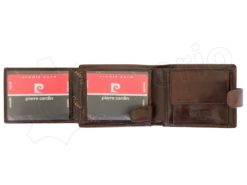 Pierre Cardin Man Leather Wallet Brown-6743