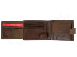 Pierre Cardin Man Leather Wallet Brown-6744