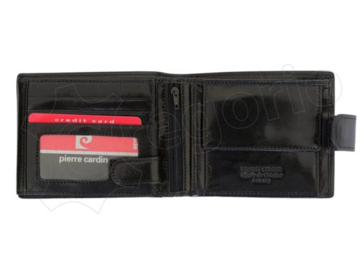 Pierre Cardin Man Leather Wallet Dark Brown-4894
