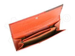 Renato Balestra Leather Women Purse/Wallet Brown Orange-5574