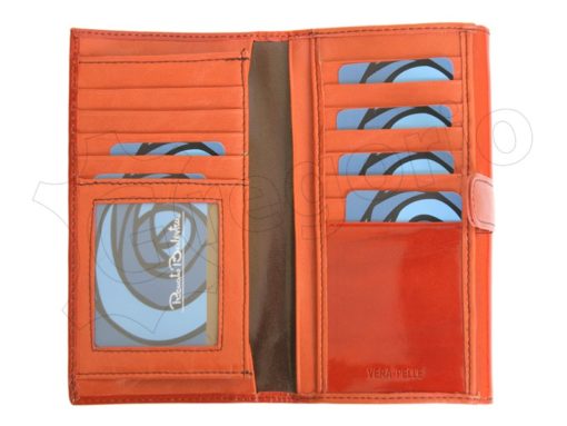 Renato Balestra Leather Women Purse/Wallet Brown Orange-5565