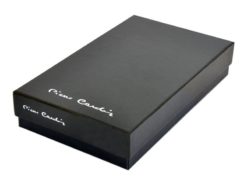 Pierre Cardin Women Leather Wallet with Zip Grey-5108