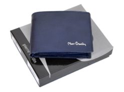 Pierre Cardin Man Leather Wallet Blue-4766
