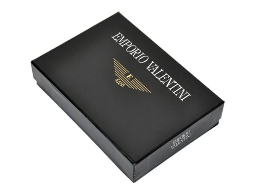Emporio Valentini Man Leather Wallet Black IEEV563 298-6941