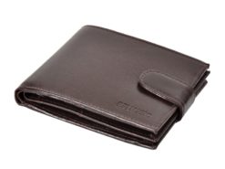 Bellugio Man Leather Wallet Black AM-21-213-6969